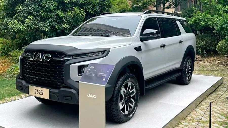 JAC JS9: рамный внедорожник