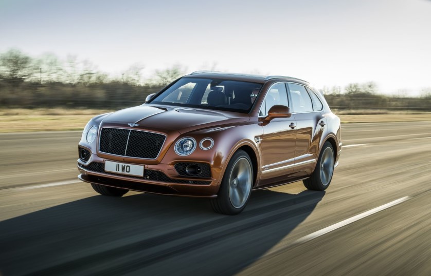 Bentley создали самый быстрый внедорожник