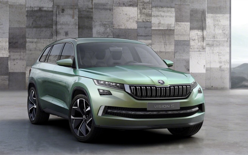 Официальные фото Skoda Vision S Официальные фото Skoda Vision S