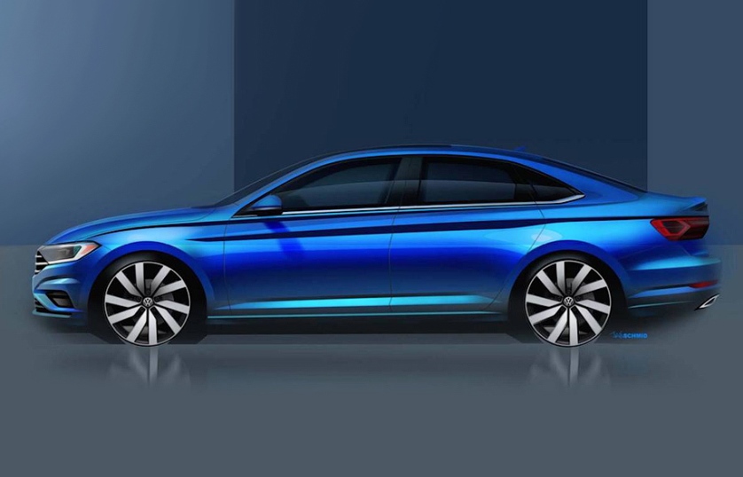 Рассекречен дизайн обновленной Jetta Рассекречен дизайн обновленной Jetta