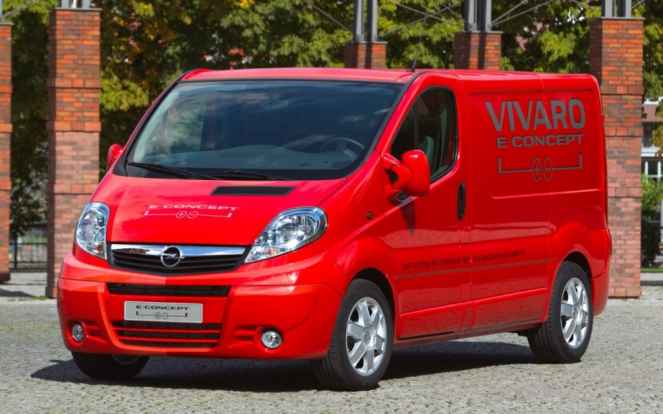 Opel Vivaro e-Concept – электрогрузовик Opel Vivaro e-Concept – электрогрузовик