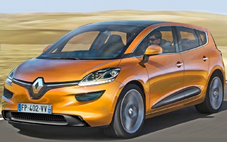 Новое поколение компактвэна Renault Scenic