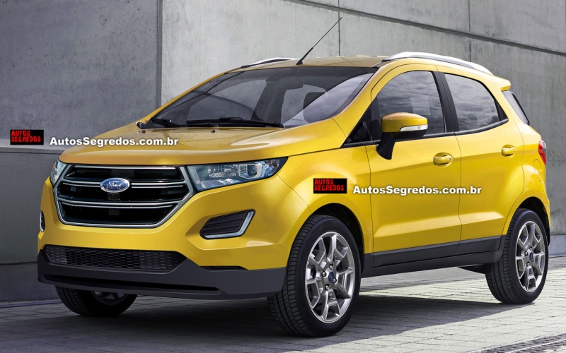 Рестайлинг кроссовера Ford EcoSport Рестайлинг кроссовера Ford EcoSport