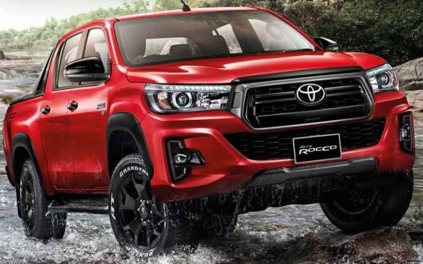 Toyota Hilux восьмого поколения после рестайлинга Toyota Hilux восьмого поколения после рестайлинга