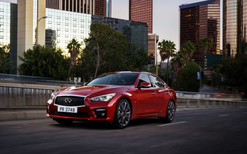 Модернизированная версия седана Infiniti Q50 Модернизированная версия седана Infiniti Q50