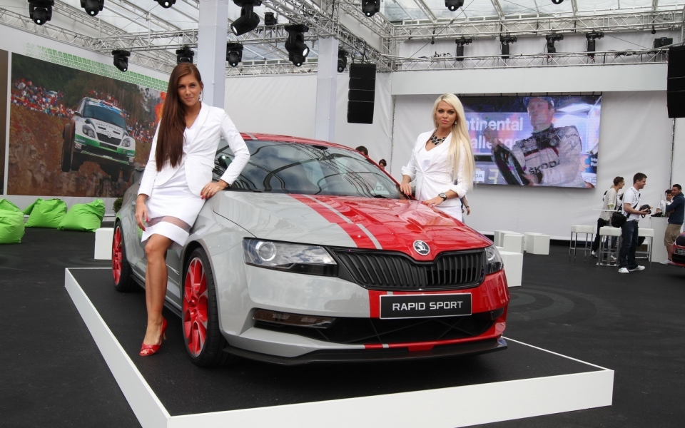 Skoda представила концепт Rapid Sport