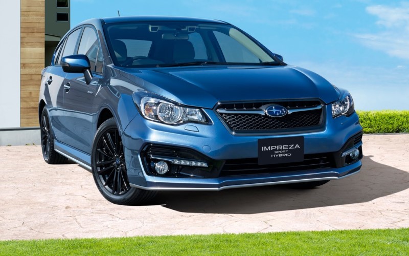 Хэтчбек Subaru Impreza получил гибридную установку Хэтчбек Subaru Impreza получил гибридную установку