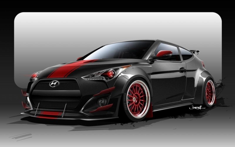 Hyundai Veloster Turbo R-Spec BTR Edition будет представлен в Лас-Вегасе Hyundai Veloster Turbo R-Spec BTR Edition будет представлен в Лас-Вегасе
