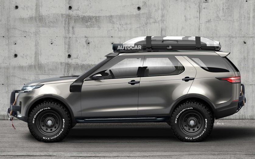 Новая модификация кроссовера Land Rover Discovery