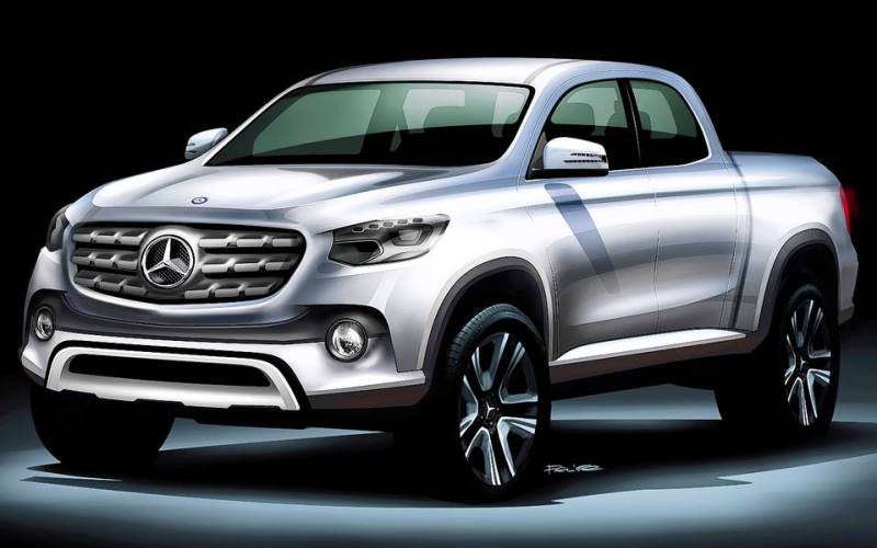 Новинка от Mercedes – пикап Новинка от Mercedes – пикап