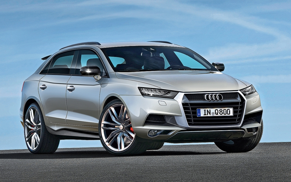 «Внедорожное купе» Audi Q8 покажут только через год