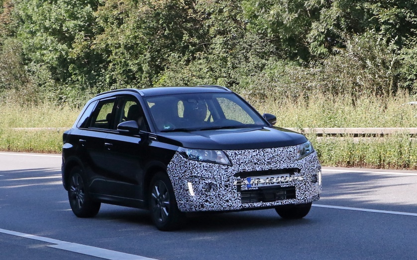 Обновленный Suzuki Vitara проходит дорожные тесты Обновленный Suzuki Vitara проходит дорожные тесты