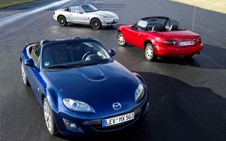 Родстер-рекордсмен Mazda MX-5 Родстер-рекордсмен Mazda MX-5