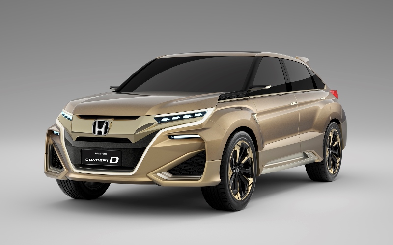 Дебют концептуальной Honda Concept D Дебют концептуальной Honda Concept D