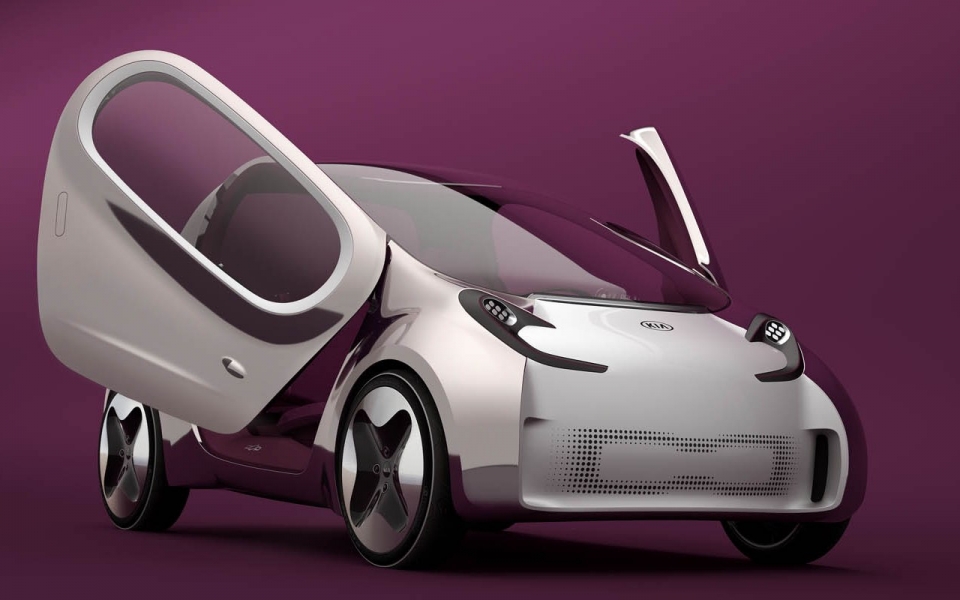 Kia показала в Париже POP Kia показала в Париже POP