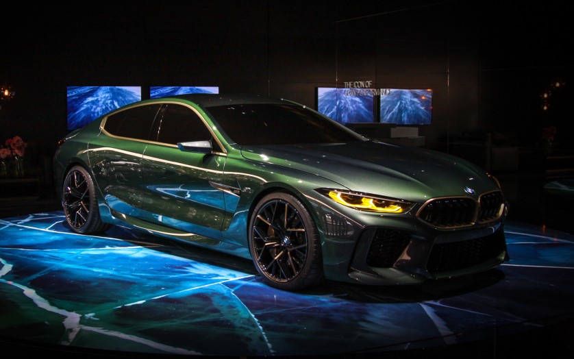 Обновленный BMW M8 предстал в необычном цвете