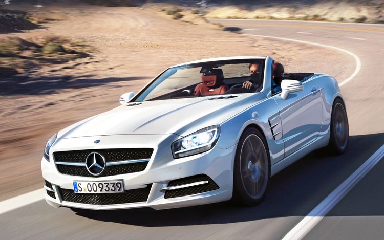 «Заряженный» кабриолет Mercedes-Benz SL готовится к премьере в Нью-Йорке «Заряженный» кабриолет Mercedes-Benz SL готовится к премьере в Нью-Йорке