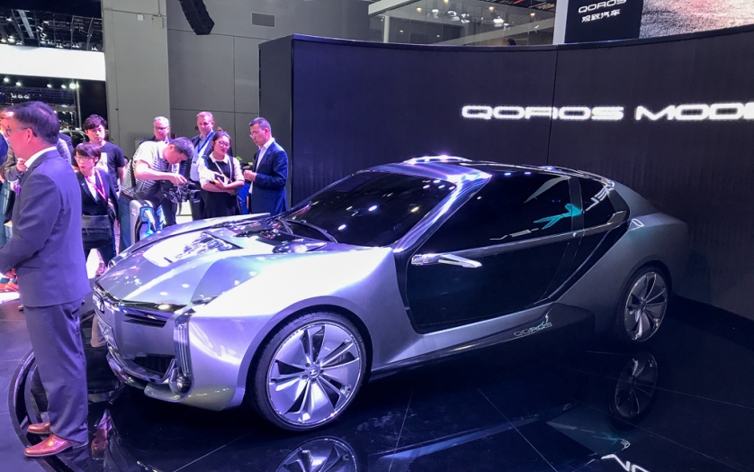 Qoros Model K-EV – совместная разработка китайцев и шведов Qoros Model K-EV – совместная разработка китайцев и шведов