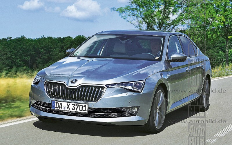 Близится рестайлинг Skoda Superb