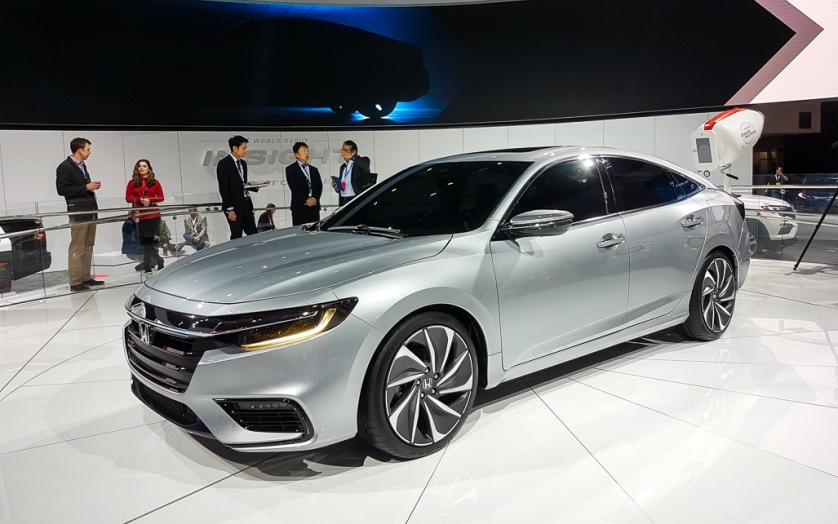 Гибридный прототип Honda Insight Гибридный прототип Honda Insight
