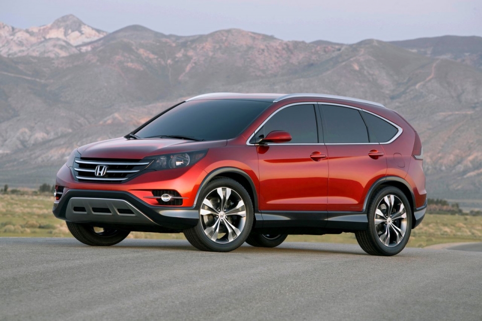 Honda CR-V четвертого поколения выходит на старт Honda CR-V четвертого поколения выходит на старт