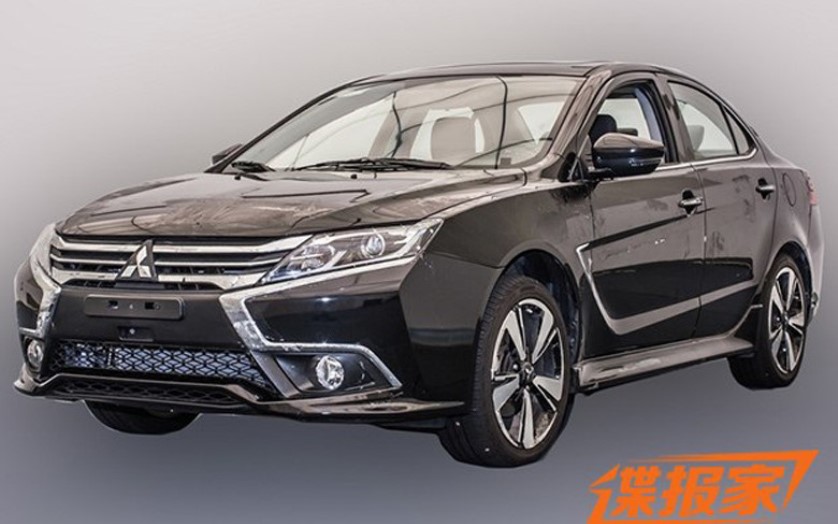 Рестайлинговый Mitsubishi Lancer на фото Рестайлинговый Mitsubishi Lancer на фото