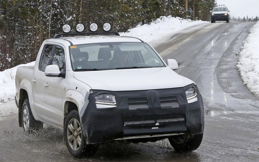 Дорожные тесты проходит обновленный Volkswagen Amarok Дорожные тесты проходит обновленный Volkswagen Amarok