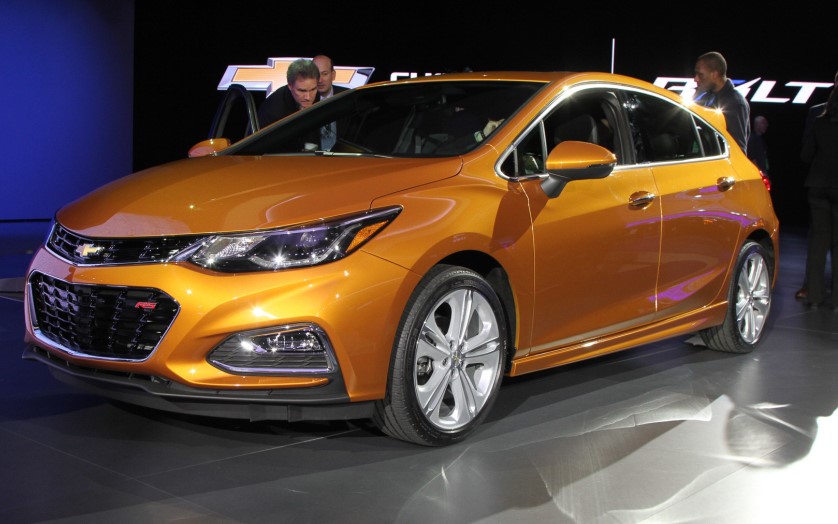 Новый хэтчбек Chevrolet Cruze в Детройте Новый хэтчбек Chevrolet Cruze в Детройте