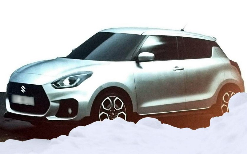 Рассекречен обновленный хэтчбек Suzuki Swift