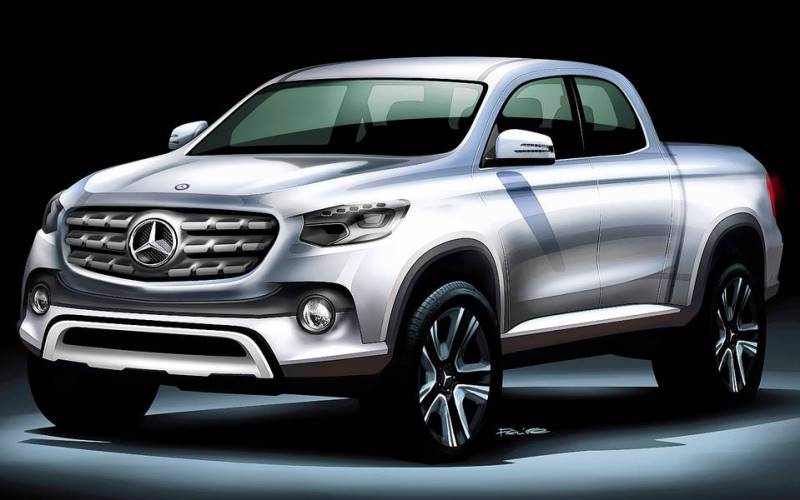 Mercedes-Benz выпустит новый пикап Mercedes-Benz выпустит новый пикап