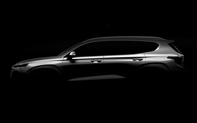Первый тизер нового Hyundai Santa Fe Первый тизер нового Hyundai Santa Fe