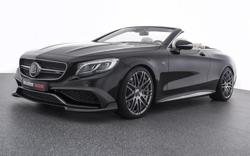 Самый быстрый кабриолет по версии Brabus