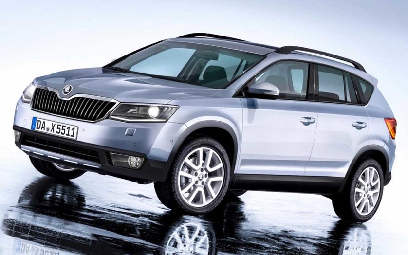 К дебюту готовится 7-местная модель Skoda К дебюту готовится 7-местная модель Skoda