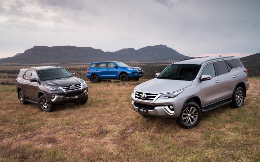 Toyota Fortuner готовят к продажам в России Toyota Fortuner готовят к продажам в России