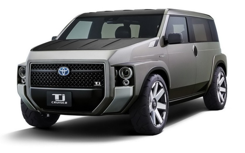 Новый кроссовер от Toyota с необычным дизайном Новый кроссовер от Toyota с необычным дизайном