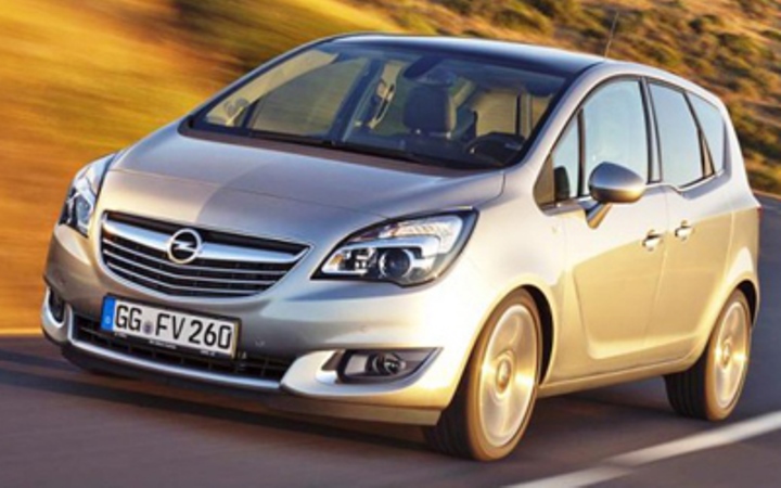 В Европе заказы на обновленный Opel Meriva начнут принимать в ноябре