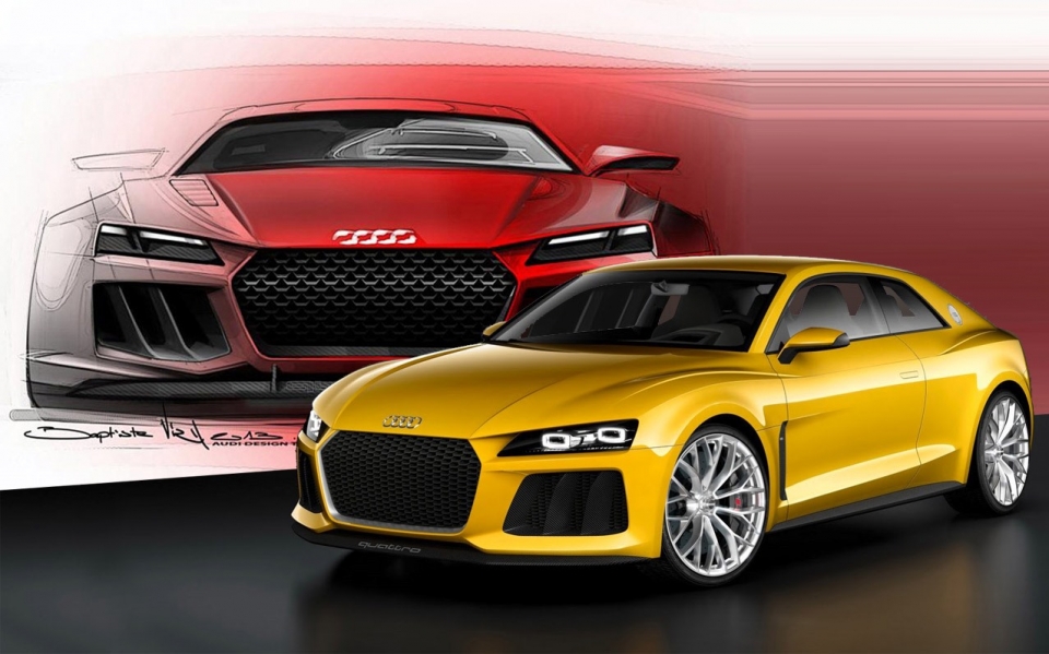 Новое спортивное купе от Audi