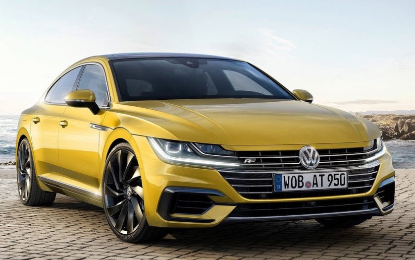 Яркий Volkswagen Arteon Яркий Volkswagen Arteon