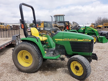 ремонт Генератора JOHN DEERE () 4300 Compact Tractor